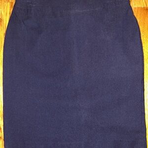 Charter Club Navy Pencil Skirt